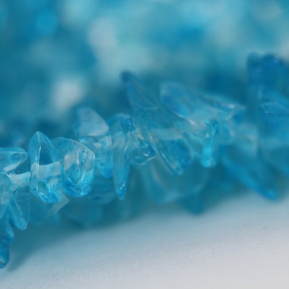 Blue Crystal Expandable Bracelet - Picture 5 of 7